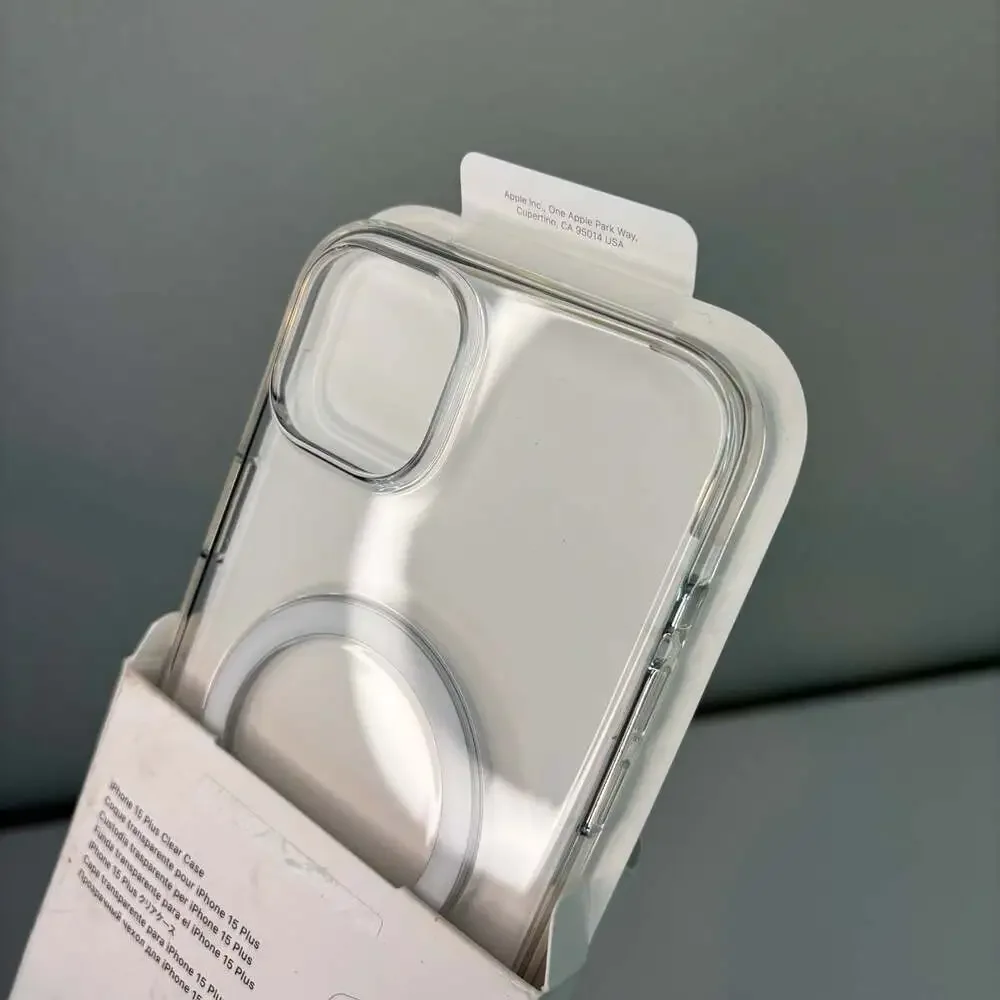 Apple iPhone 15 Plus Clear Case with MagSafe NEW IN OPEN BOX